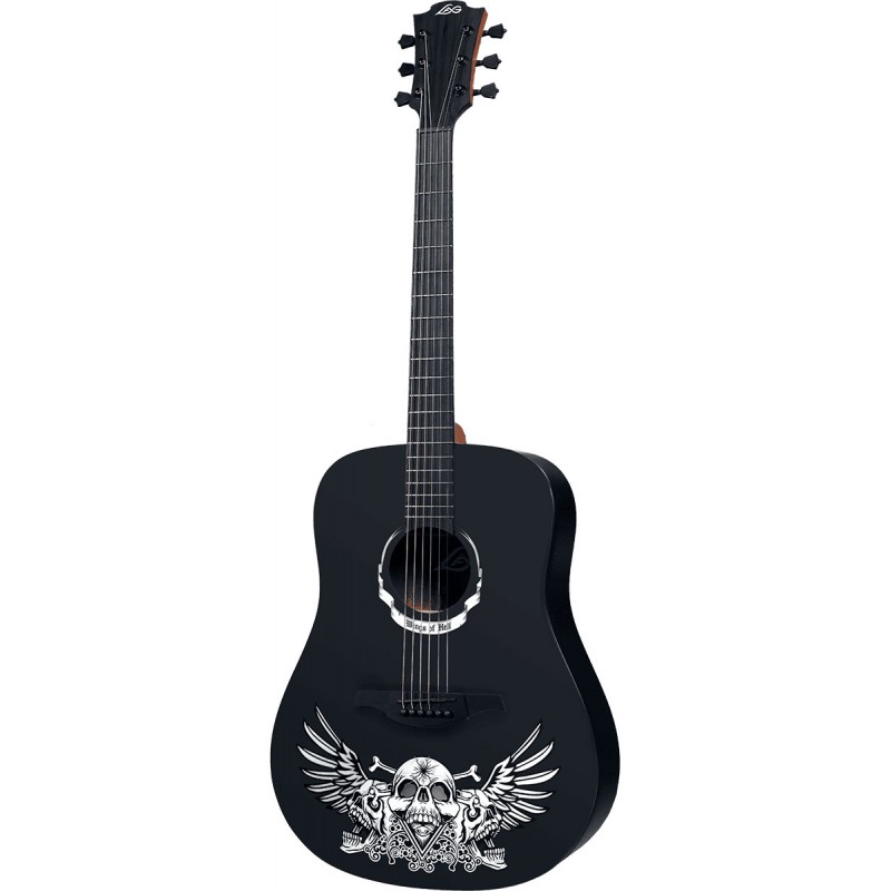 Guitare acoustique LAG W-HELL-D - Macca Music