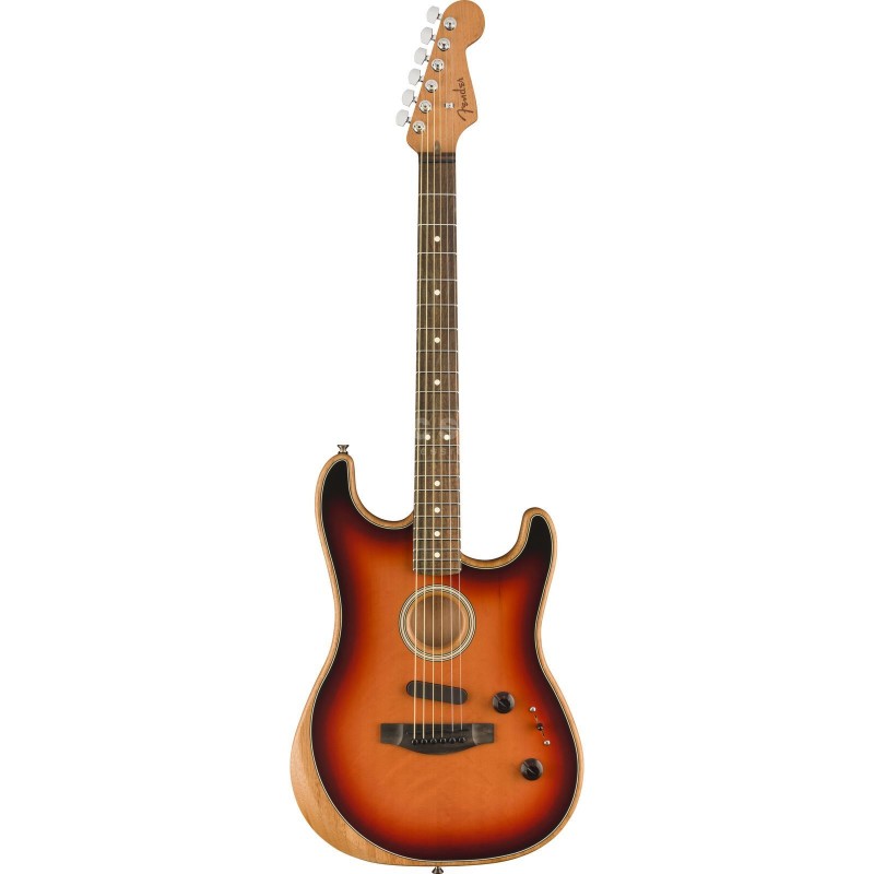 Guitare électro-acoustique FENDER American Acoustasonic Stratocaster 3CS - Macca Music