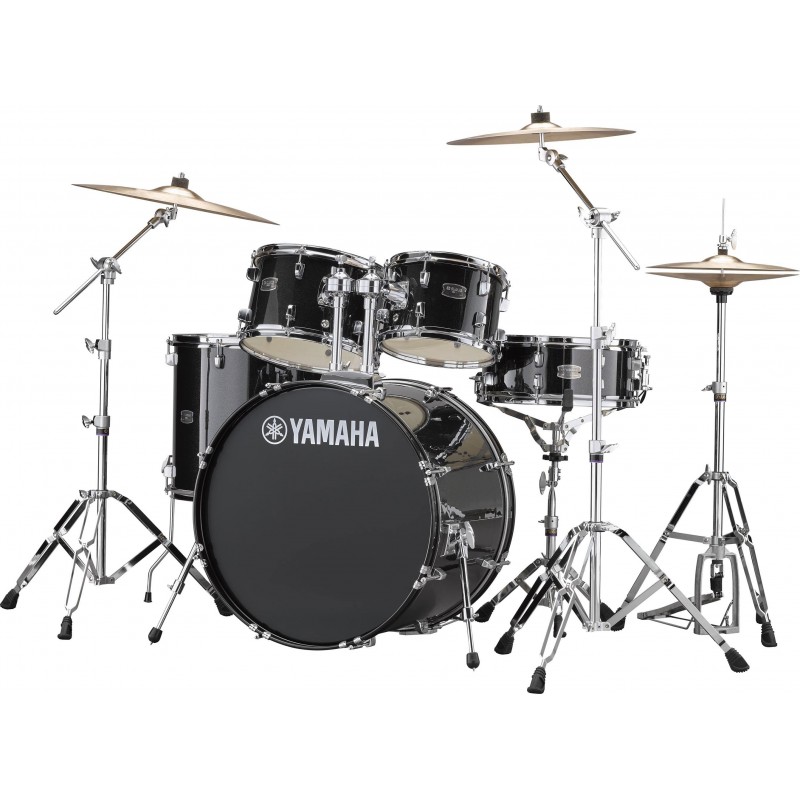 Batterie acoustique complète YAMAHA RYDEEN Black Glitter - Macca Music Batterie acoustique complète YAMAHA RYDEEN Black Glitter - Macca Music